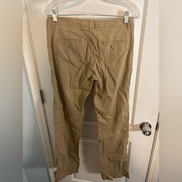 Theory women’s linen pants tan size 6 EUC - Picture 3 of 4